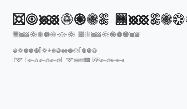 African Ornaments One Business Card