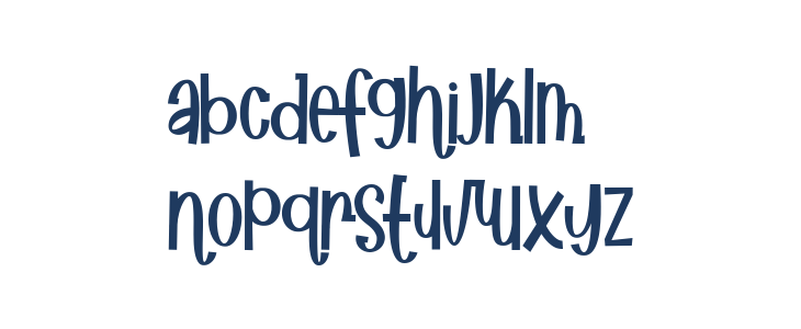 African Paradise Regular Lowercase