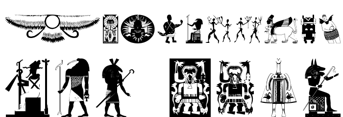 AfricanAngelsAndSpirits Font OTHER CHARS