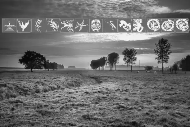 AfricanGhosts Font examples