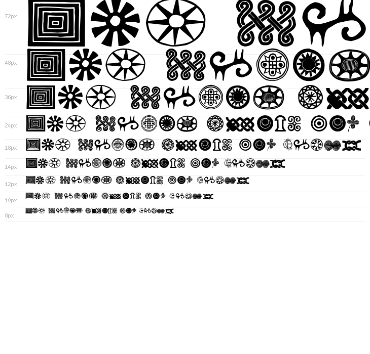 AfricanOrnamentsOne Waterfall