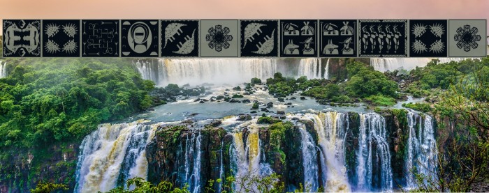 AfricanPattern Font examples