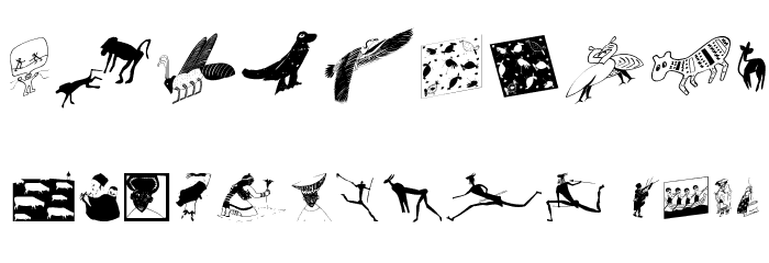 AfricanQueens Font OTHER CHARS