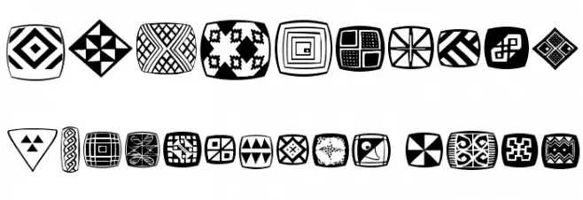 AfricanSymbols Font OTHER CHARS