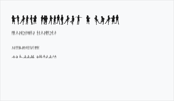 Afrika Children A Rural Business Card