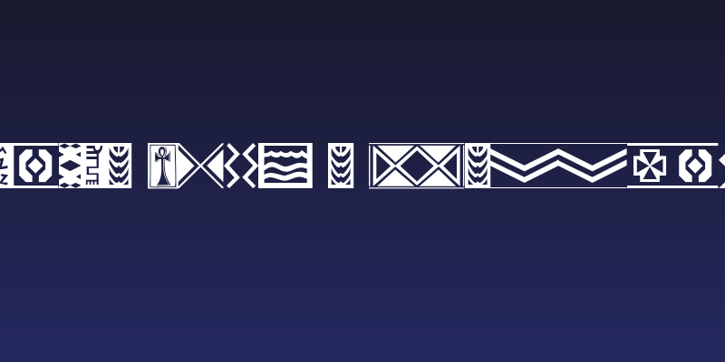 Afrika Gold A Patterns Social Header