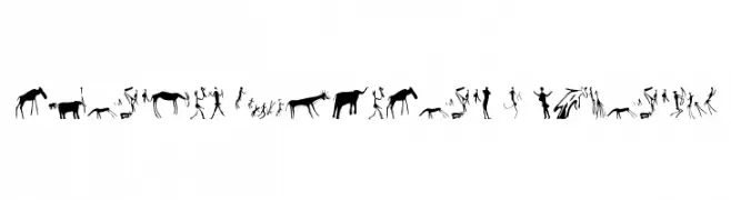Afrika RockArt N Cberg2  les polices de caractères gratuit tlcharger