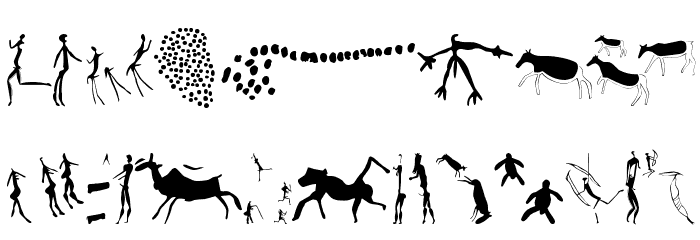 Afrika RockArt N Cberg2 Font OTHER CHARS