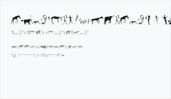 Afrika RockArt N Cberg2 Business Card