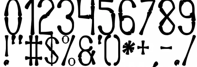 Afrika Safari Rebuild St Font OTHER CHARS