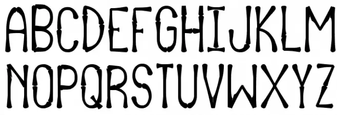Afrika Safari Rebuild St Schriftart Groß