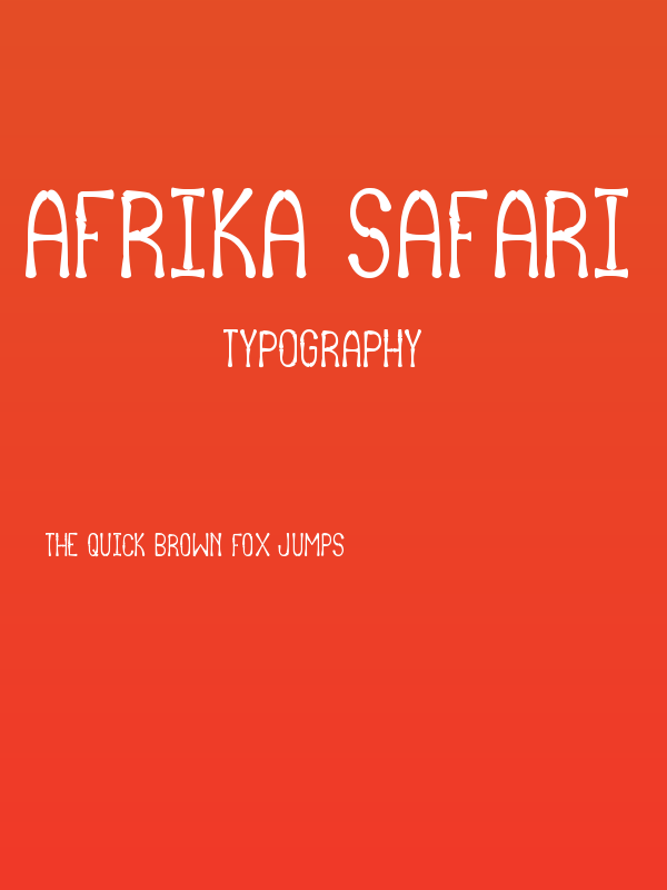 Afrika Safari Rebuild St Poster