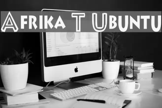 Afrika T Ubuntu Font examples
