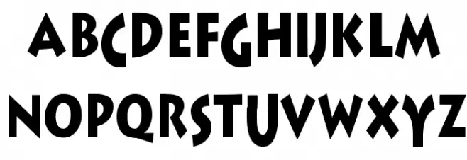 Afrika T Ubuntu Font LOWERCASE