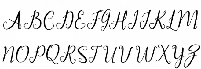 Afrilescript Fonte MAIÚSCULAS