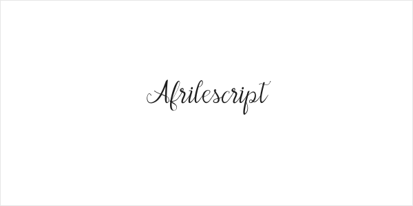 Afrilescript Logo