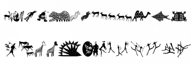 AfriquArtes Schriftart Groß