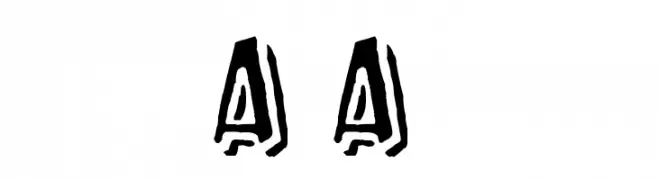 Afro Add plain  免费字体下载