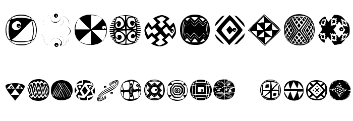 AfroDesigns Font OTHER CHARS