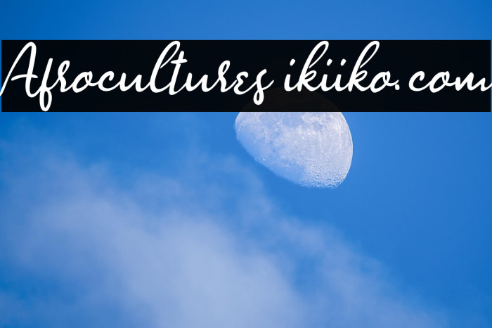 Afrocultures ikiiko.com Example 1