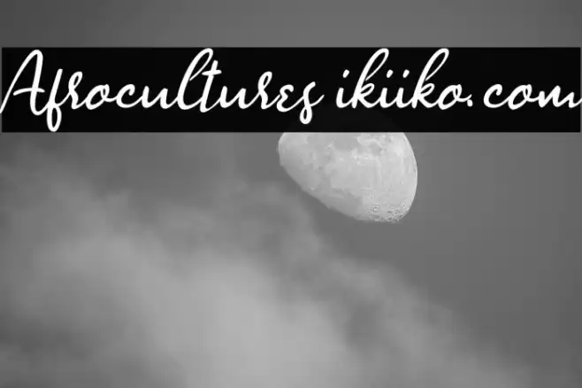 Afrocultures ikiiko.com Caratteri examples