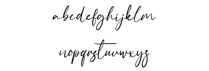 Afronghey Font LOWERCASE