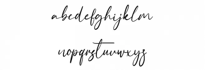 Afronghey फ़ॉन्ट लोअरकेस