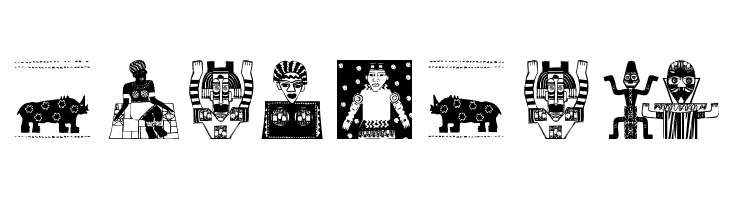 Afroparts  フリーフォントのダウンロード