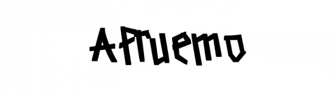 Afruemo  免费字体下载