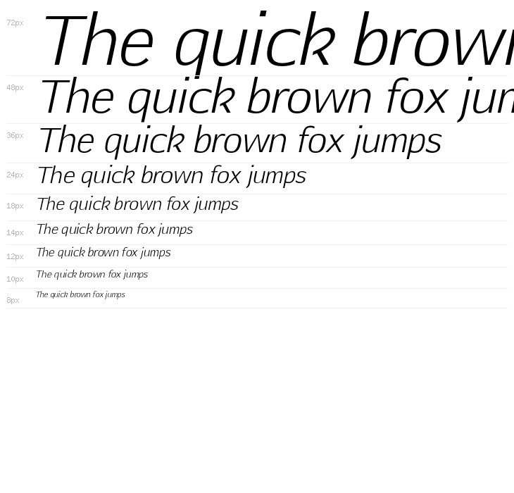 Aftasans-Italic Waterfall