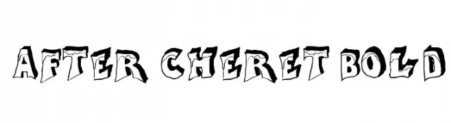 After Cheret Bold  免费字体下载