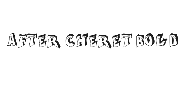 After Cheret Bold Logo