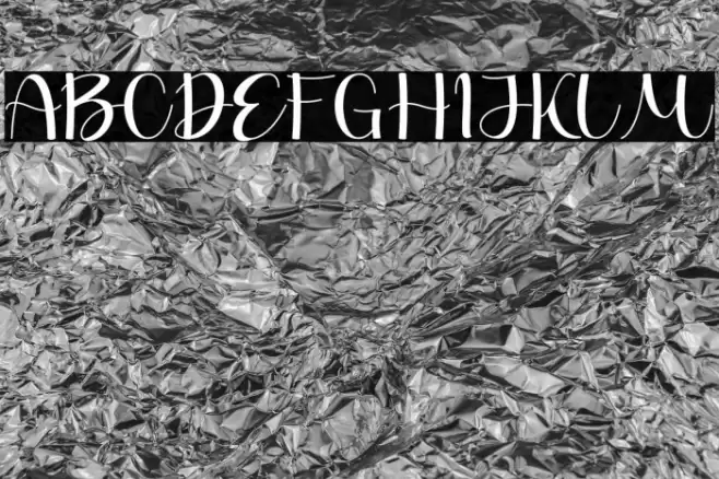 After Christmas Font examples