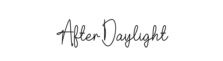 After Daylight  नि: शुल्क फ़ॉन्ट्स डाउनलोड