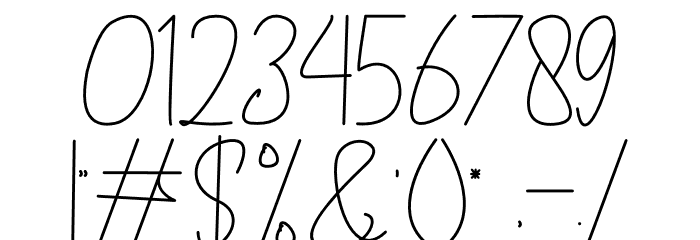 After Daylight Font OTHER CHARS