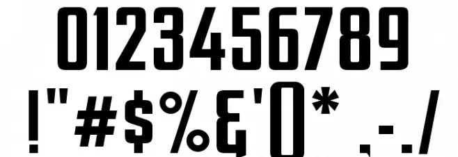 After Disaster Font OTHER CHARS