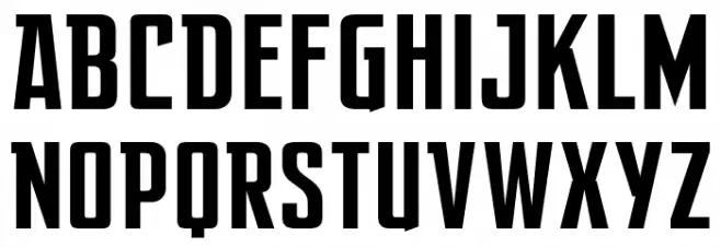 After Disaster Шрифта ВЕРХНИЙ