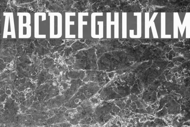 After Disaster Font examples