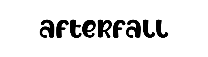 After Fall  フリーフォントのダウンロード