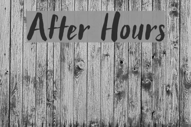 After Hours Example 1