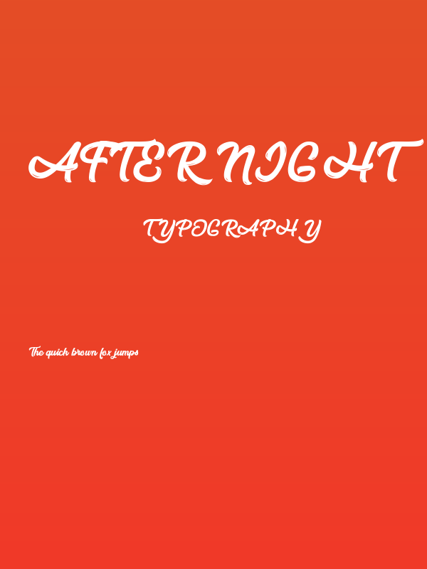 After Night Poster