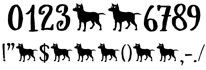 After Nightfall DEMO Regular Font OTHER CHARS
