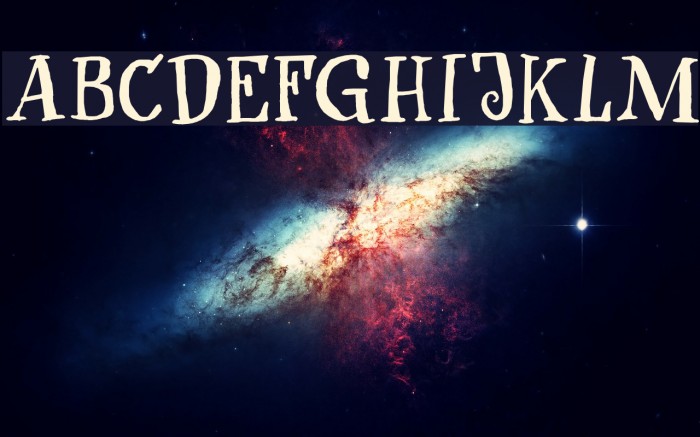 After Nightfall DEMO Regular Font examples
