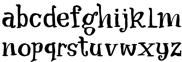After Nightfall DEMO Regular Font LOWERCASE