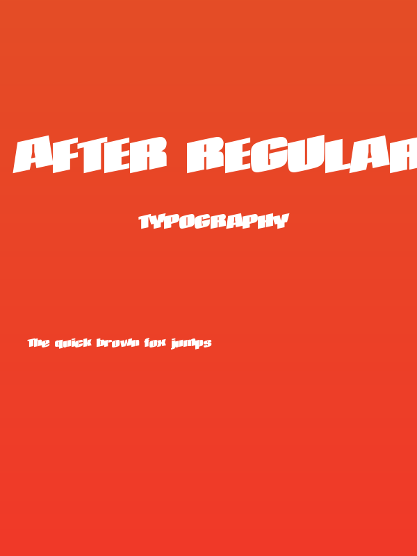 After Regular ttnorm Poster