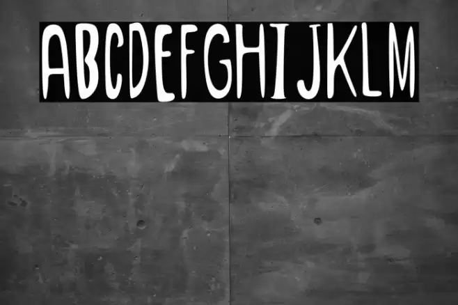 After Saturday Font examples