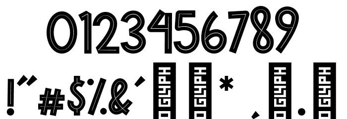 After Smile Line Font OTHER CHARS