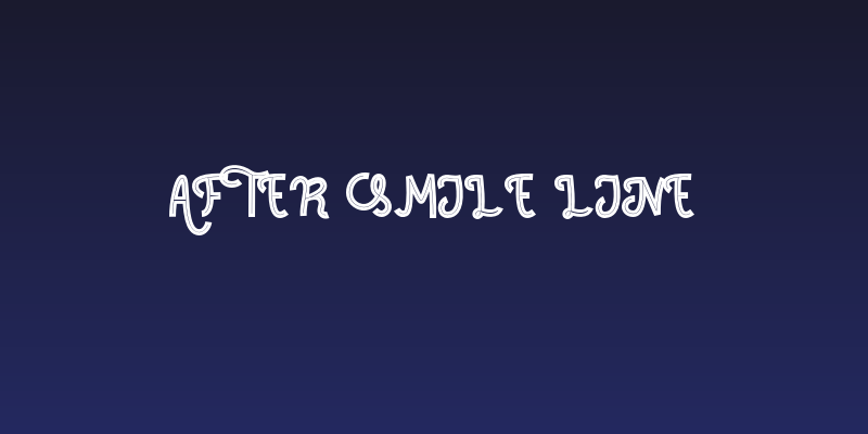 After Smile Line Social Header