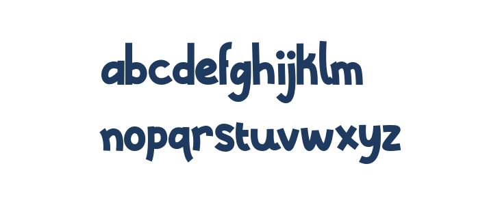 After Smile Regular Lowercase