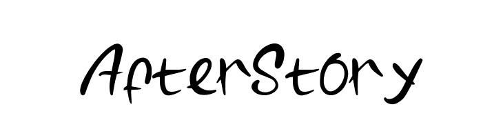 After Story  नि: शुल्क फ़ॉन्ट्स डाउनलोड